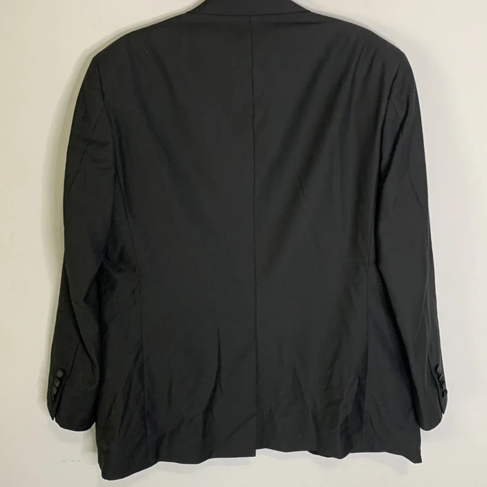 Brooks brothers black blazer suit jacket 42 L